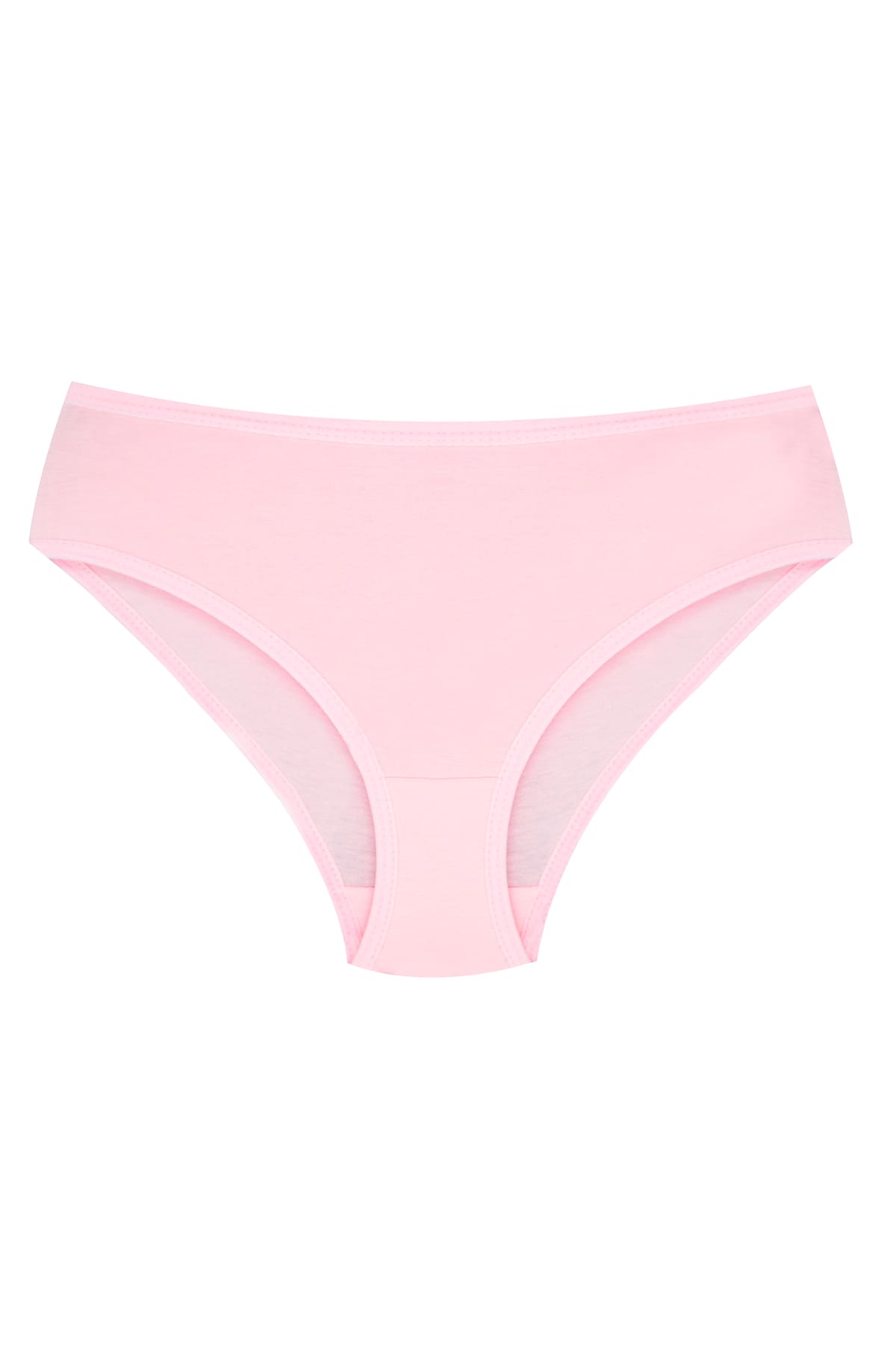 %100 Pamuklu Esnek Bel Lastiği Kız Çocuk Külotu Öts 8246 - Pembe